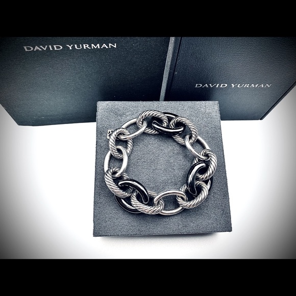 David Yurman Extra Large Oval Link Bracelet, 8.5" - Picture 14 of 16